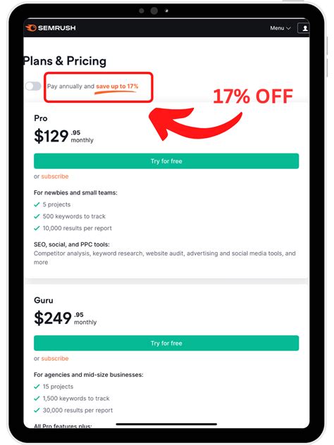 Get 17% Discount on Semrush Plans - CodeWithCurious