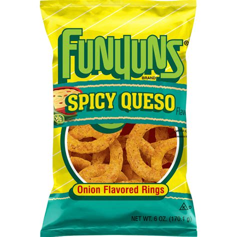 FUNYUNS® Spicy Queso Flavored, Onion Flavored Rings | FritoLay