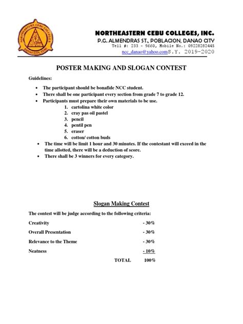 Poster Slogan Examples 的图像结果