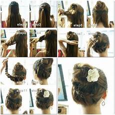 How To Make Our Hair Style by How To Make Beautiful Braids Updo Hairstyle How To Make Our Hair Style
