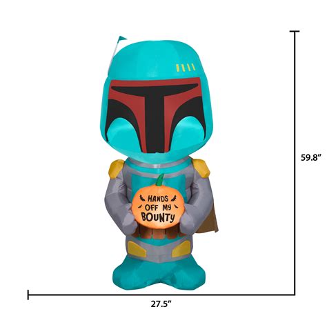 Buy Airblown Inflatables Star Wars Boba Fett, 5 Feet Online at Lowest ...