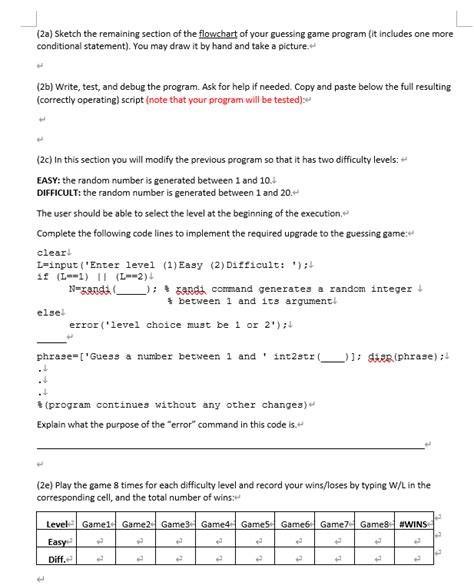 Image result for Guessing Game Flowchart