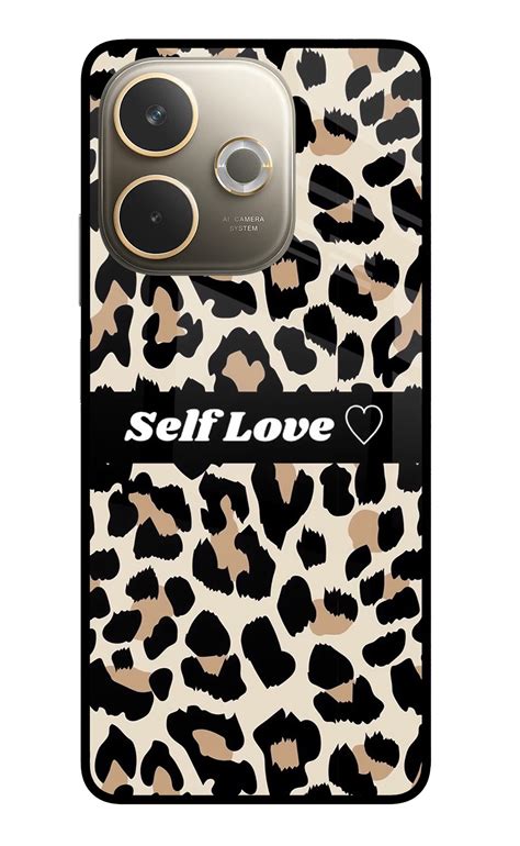 Buy Now Leopard Print Self Love Glass Case for Oppo A5 Pro 5G Online ...