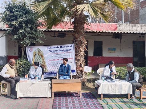 Kailash Hospital & Neuro Institute, Organized a Free Health Check-Up ...