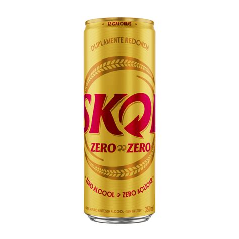 CERVEJA SKOL ZERO ALCOOL LATA 350ML | Machado Carnes