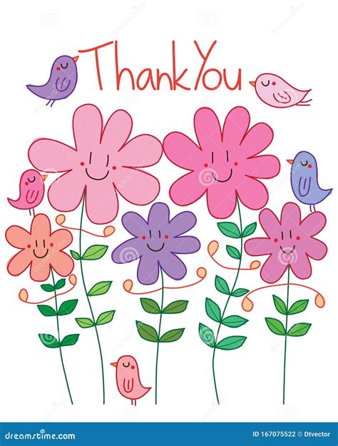 Thank You Images With Flowers Animation