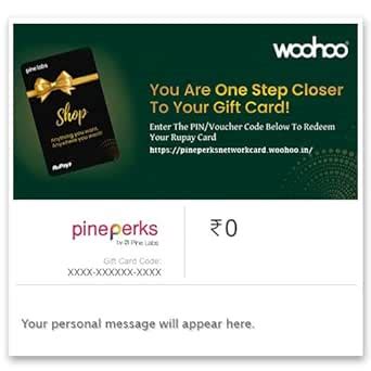 Pineperks Rupay gift card : Amazon.in: Office Products