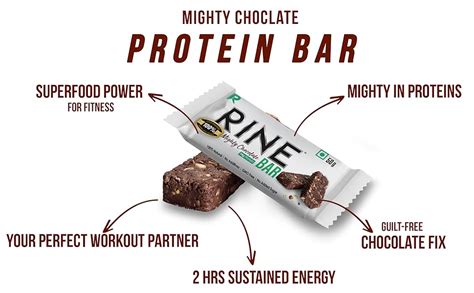 Rine Bars, 14g Max Protein Bar Pack of Protein Sugar Free 100 High ...