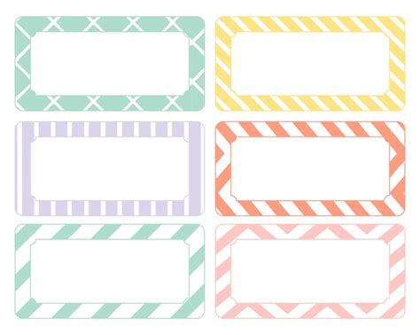 Free Name Tag Template Printable Printable Templates - Free Word Template