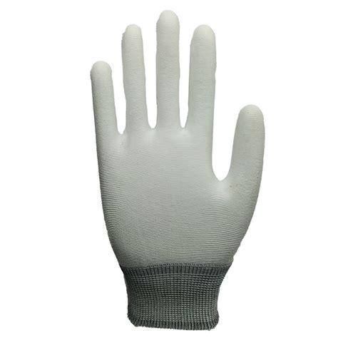 KPU1-PLUS/WHITE-13G PU Coated Gloves - HAND PROTECTION