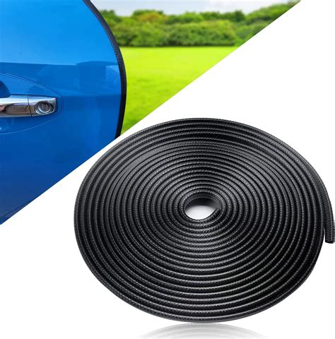 Car Door Edge Protector, Black Car Door Protectors Edge Guards Rubber Seal Strip U-Shaped Car ...