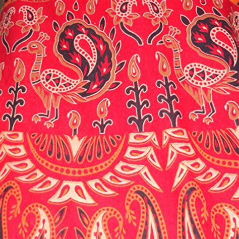 Buy Sttoffa Womens Dress Cotton Printed Wrap Around Beach Sarong Skirt ...