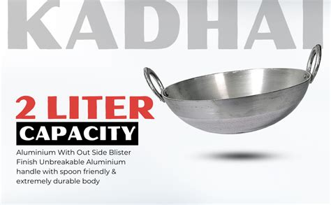 RJ kitchenware Store Aluminium Kadhai Premium Range Of Aluminum Deep ...