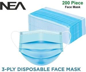 Nea SURGICAL-200 mask 00026 Water Resistant Surgical Mask With Melt ...