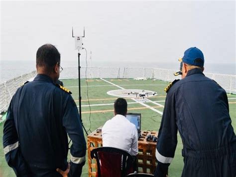 Indian Coast Guard concludes contract for multicopter drones to help in ...