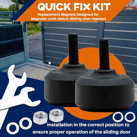 Terixe 2 Pack Sliding Gate Opener Magnets, Magnet for India | Ubuy