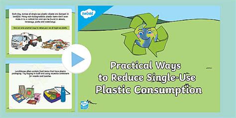 Practical Ways to Reduce Single-Use Plastic Consumption PP