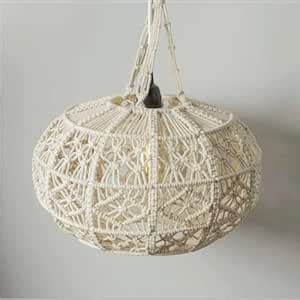 Buy GUL DECOR | Cotton Macrame Handmade Chandelier, Boho Lighting Lamp ...