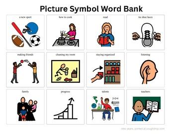 "My 2023 at a glance!" New Year activity- Goals for 2023- Adapted ...