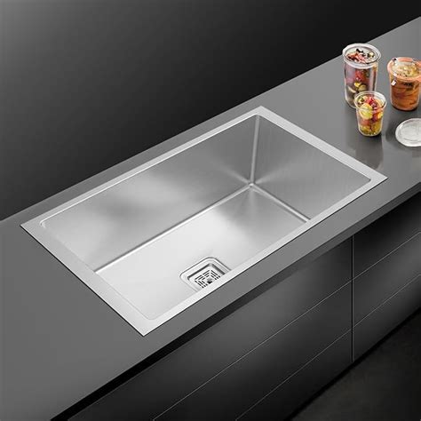 chirag Kitchen Sink 32 Inch (32x20x10) Handmade Single Bowl SS304 ...