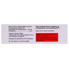 PAN 40 Tablet | Uses, Side Effects, Price | Apollo Pharmacy