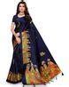Buy Navy Blue Sarees for Women by Rajnandini Online | Ajio.com