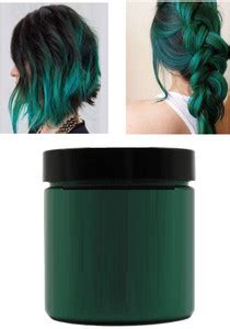 Luster Shine Washable Temporary hair color wax , DARK GREEN - Price in ...