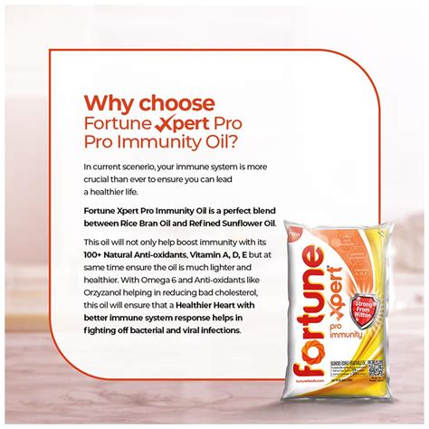 Dgroce.com - Fortune Xpert Pro Immunity Oil - 1 L