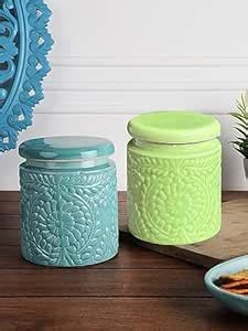 Buy The Decor Lane Ceramic Handcrafted Handpainted Multi Utility ...