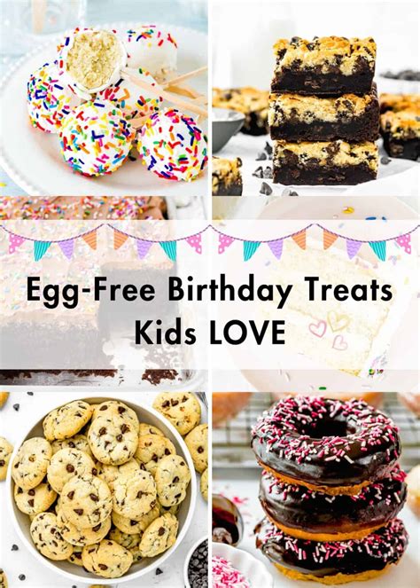 Egg-Free Birthday Treats That Kids Actually Love - Mommy's Home Cooking