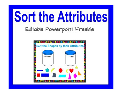 Sorting Attributes Lesson 的图像结果