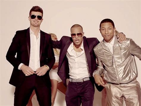 New Music Video: “Blurred Lines” By Robin Thicke Featuring Pharrell ...