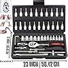CLAPONE Tool Kit Socket Ratchet Wrench Set Socket Wrench/Screwdriver ...
