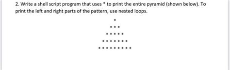 Image result for Pattern in Shell Script