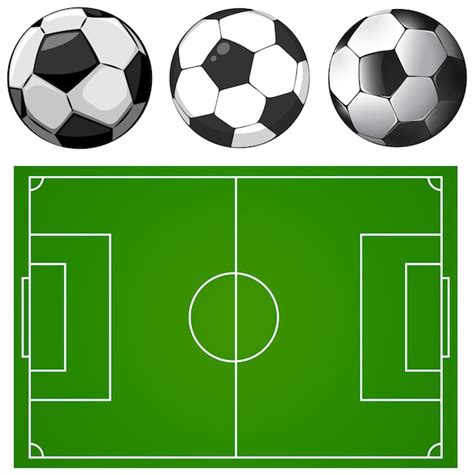 Vector File Image of Football Pitch 的图像结果