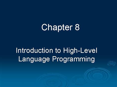 High-Level Language Programming 的图像结果