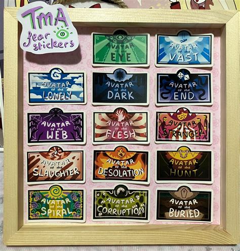 The Magnus Archives 14 Fears Stickers!! - Etsy