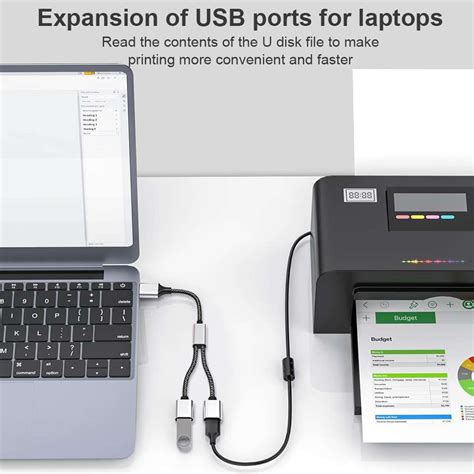 Zomei USB A Splitter 2 Port USB Hub Adapter USB Extension Cable for ...