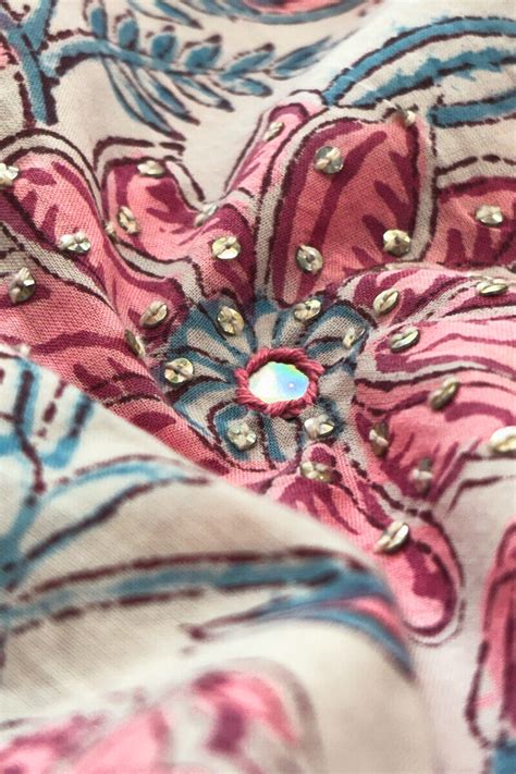 Buy White Hand Block Printed Straight Cotton Kurta for Women ...