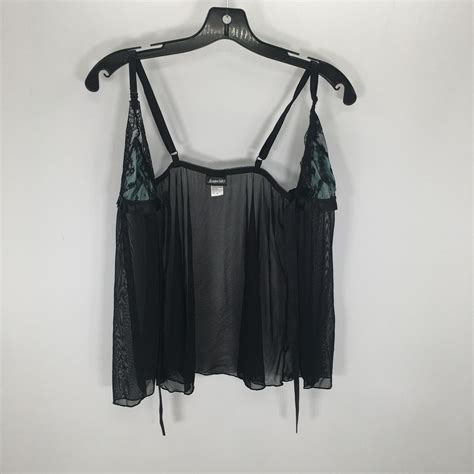 Frederick's of Hollywood Tank Women's Medium Black Se… - Gem