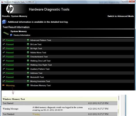 Image result for Memory Quick Check HP