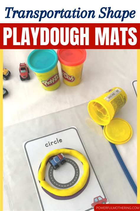 Transportation Playdough Craft 的图像结果