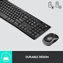 Logitech LOGI MK275 WIRELESS COMBO Wireless Standard Multi-device ...