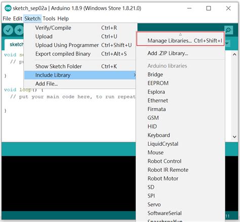 Image result for Arduino IDE Libraries