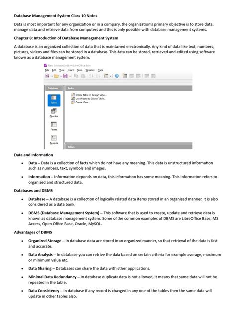 Image result for Database Management System in Class 10