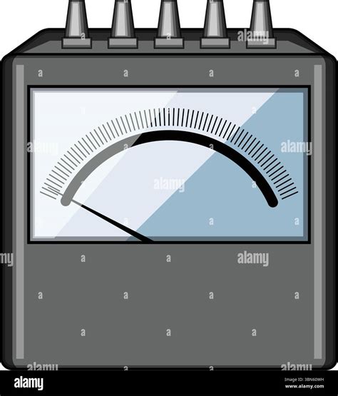 kilo watt meter cartoon vector illustration Stock Vector Image & Art ...