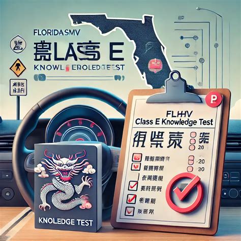 FLHSMV Class E Knowledge Test In Chinese Language 2025