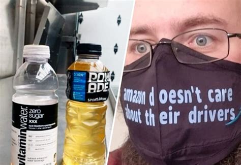 Amazon employees have to pee in the bottle due to workload?