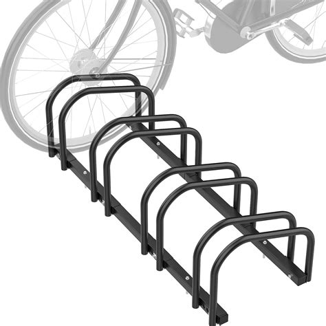 Garage Floor Bike Rack 4 Bike Rack Garage Storage Bicycle Floor Stand