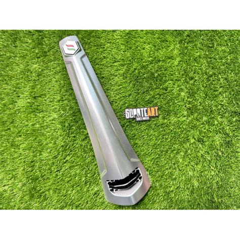 Jual Cover Horn Dasi Luigy Full Alumunium CNC Silver Vespa Sprint ...